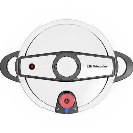 Orbegozo Olla a Presión HP 6200 de 6L en Acero Inoxidable